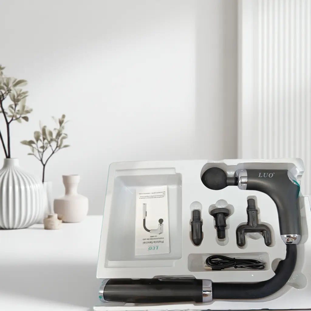 Masaje Espalda Baja Pistola Masaje Lumbares Zona Lumbar Pistola De